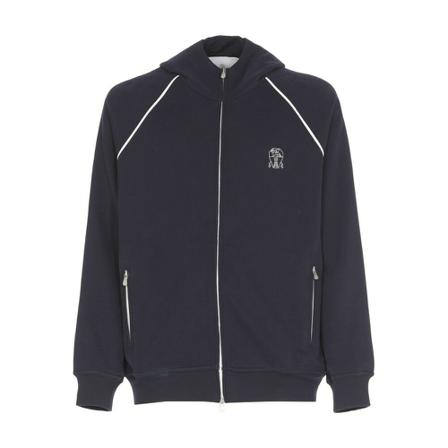 Brunello Cucinelli Trui , Blauw , Heren , Maat: M