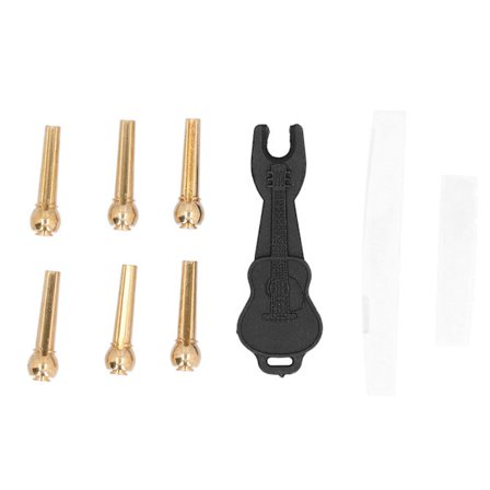 Gitar Bro Pin Beinbein Streng Ende Mutter Spikerfjerner Musikkinstrument Tilbehør