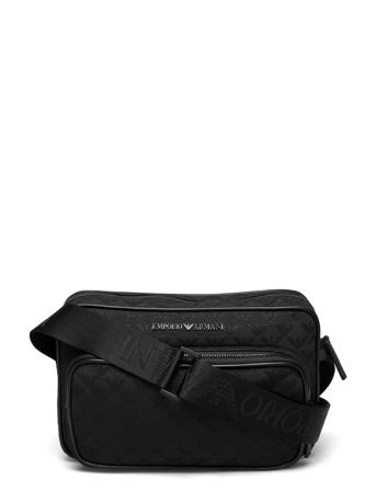 Shoulder Bag Skulderveske Veske Svart Emporio Armani*Betinget Tilbud