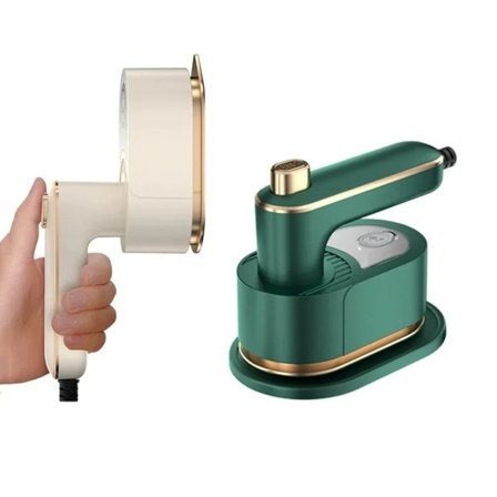 50ML Mini Håndholdt Damp Strykejern 40W Fleggbar Våt Tørr Strykemaskin