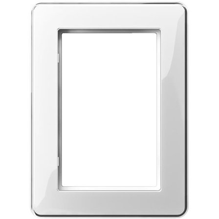 Schneider Electric Exxact Design Ramme med dekorinnlegg, for 2-veisuttak, Strømbrytere & vegguttak