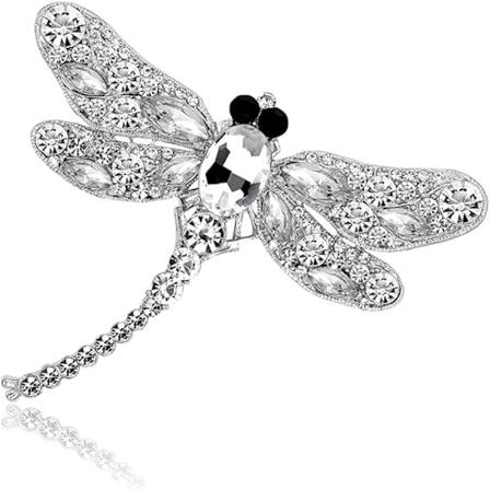 Muodin kidebrossi, hyönteinen rintaneula, sudenkorento rintaneula, söpö rintaneula naisille juhliin ja häihin