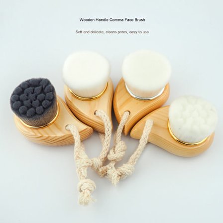 4-delt ansigtsbørste, let og af høj kvalitet til rengøring af ansigtet for mænd og kvinder