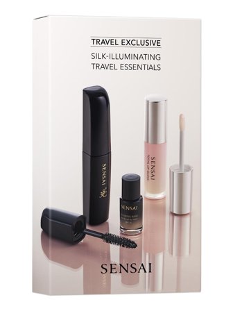 Sensai Colours Silk-Illuminatating Essentials Set cont: Lash Volumiser 10 ml + Total Lip Gloss 4,5 ml + Glowing Base 2 ml 1.0items