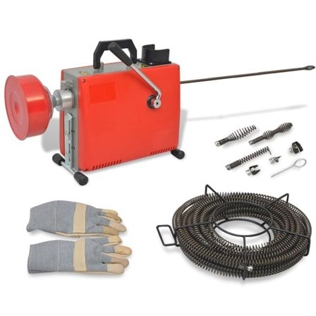 vidaXL Rensmaskin 250 W 15 m x 16 mm 4,5 9,5