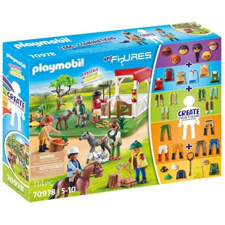 PLAYMOBIL - 70978 - Figuurini: Horse Ranch - Figuurit - Yhdistä Animals & Nature -hahmosi