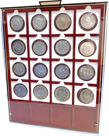 Danmark - 16 erindrings-mønter - Sølvmønter