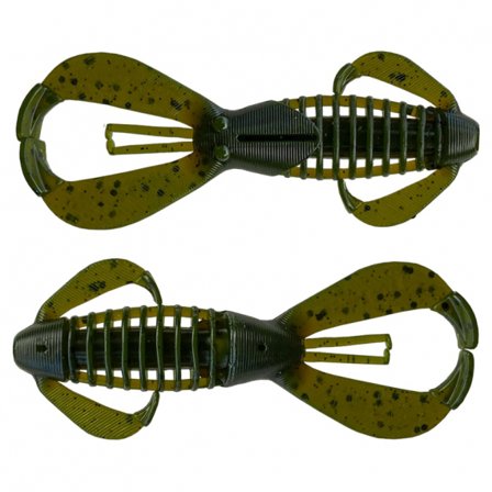 Headbanger BangerBug 7,6cm, 4g (10-pack) - Green Pumpkin