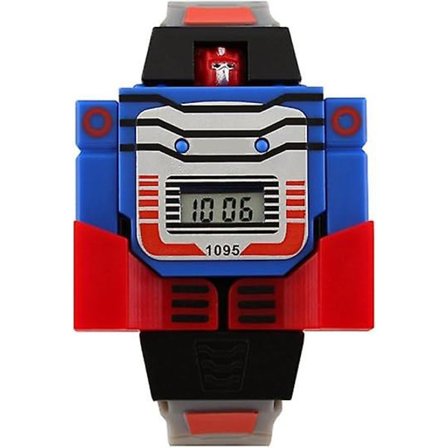 Poikien ja tyttöjen lasten digitaalinen kello Transformers Bumblebee -piirretty rannekello lapsille - Lasten lahjat