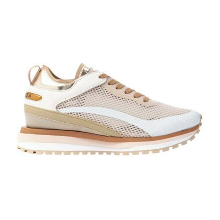 Apepazza Sneakers Inner Wedge Running , Beige , Dames , Maat: 38 EU