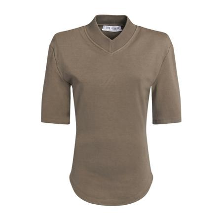 The Attico Abbi t-shirt Brun, Dame T-shirts