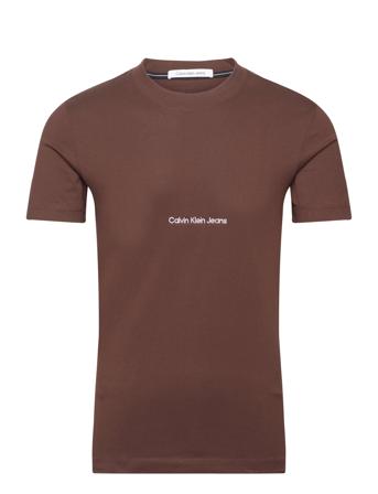 Institutional Tee Brown Calvin Klein Jeans