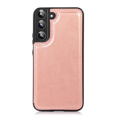 Elegant Cover Card Holder - Samsung Galaxy S23 Plus Roséguld