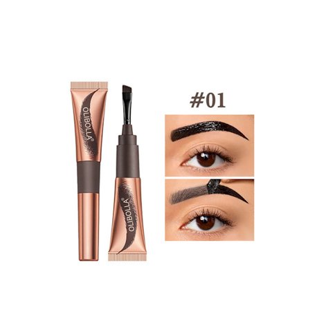 Peel Off Øjenbrynsfarve Gel, Tattoo Øjenbryns Gel Let at Pille Af