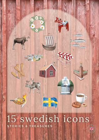 15 Swedish Icons : stories & treasures - Bok av Sofie Ullström - Danskt band