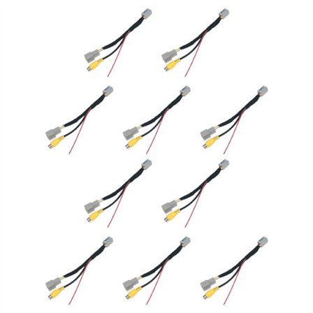 10X Bil Bakre Visningskamera Video Konverter Adapterkabel for ASX GF ZJ