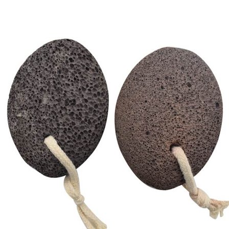 2-pack naturlig lava pimpsten - Hälborttagare