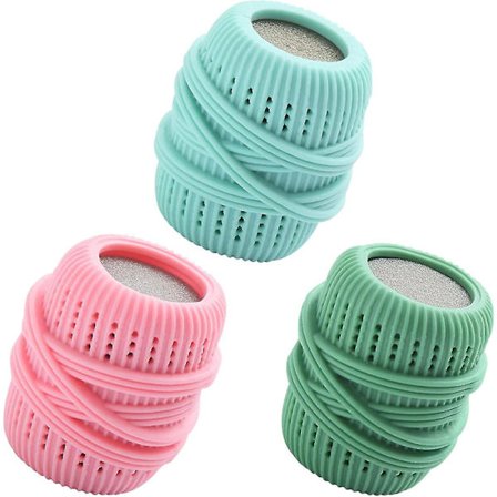 Sylindrisk vaskeball Vaskemaskin Vaskeball For Dunjakke Anti-hår Vaskemaskin Ball For Gentle Care 3 Stykker [dB}