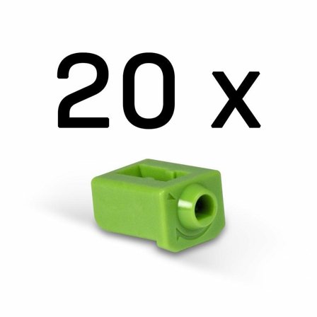 Lindy SFP Port Blocker 20 Stk Grønn 20 låser uten Nøkkel
