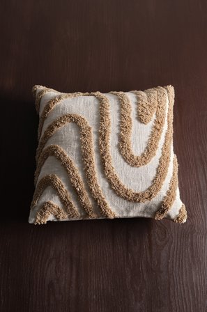 Jotex - Putetrekk 50x50 Cm Beige/naturhvit - KYLA - Kjøp Pynteputer & trekk hos Jotex