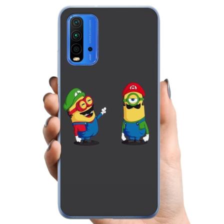 Xiaomi Redmi 9T TPU Matkapuhelimen kuori hahaha