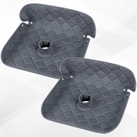 Portable Travel Car Seat Pad - Folding & Waterproof, Protects Car Seat - Soft and Easy to Clean, Also Fits Stroller and Infant Carrier