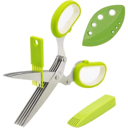 Urtesaks, Multifunksjonell kjøkkensaks, 5 rustfritt stål