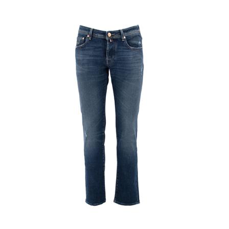 Jacob Cohën, Trousers Blauw, Heren, Maat:W36,stretch