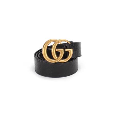 Gucci Vintage Pre-owned Belts Sort, Dame Vintage Accessories, Størrelse: ONE Size