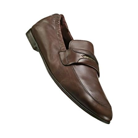 Dolce & Gabbana Moccasins made of veal leather in brown Brun, Herre Støvler, Størrelse: 42 EU