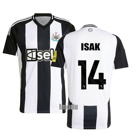 2425 Ny Newcastle Hemmatröja Set Fotbollströja Nummer 14 Alexander Isak (Tröja+Shorts)