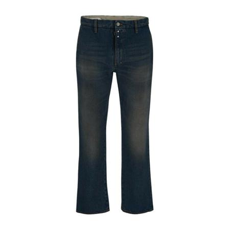 MM6 Maison Margiela Dark Blue Cotton Jeans Blå, Dame