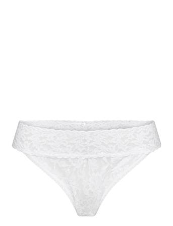 Thong Original Signature Lace White Hanky Panky