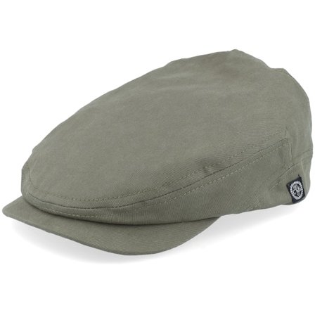 CTH Ericson - Green - flatcap - Cap - Lucas Cotton Twill Green Flat Cap - Hatstore