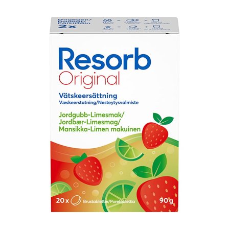 Resorb Original 20 st brustabletter