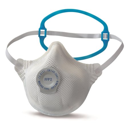 Moldex Smart Solo P2 2495 Halvmask med ventil, Personligt skydd