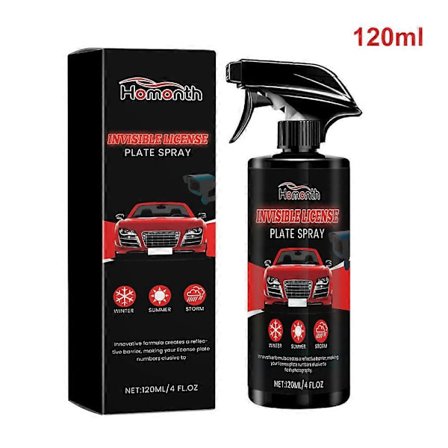 Stealthplate Defender Spray, nummerskiltnummer usynlig. Frigjør deg fra bekymringen for fartskontroller, fotobokser og det fryktede