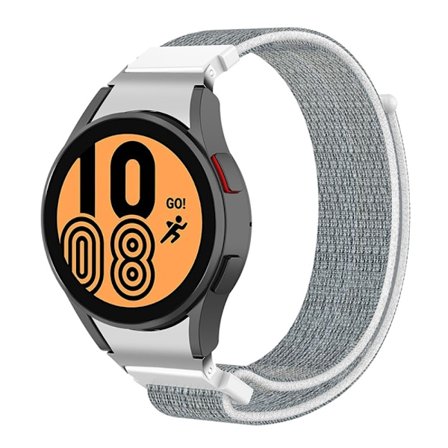 Nylonarmband Samsung Galaxy Watch 5 40/44/Pro 45mm Grå