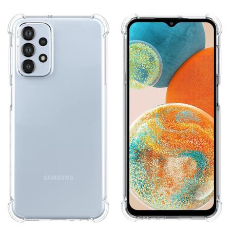 Samsung Galaxy A23 5G - Stilrent Tunt Silikonskal Transparent