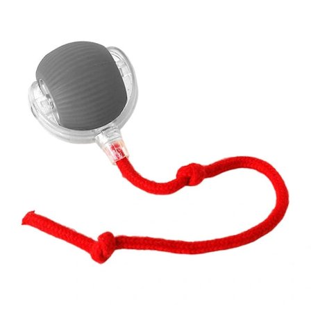 Automatisk kattebold med forhindringsundgåelse - Interaktivt legetøj til katte Grå