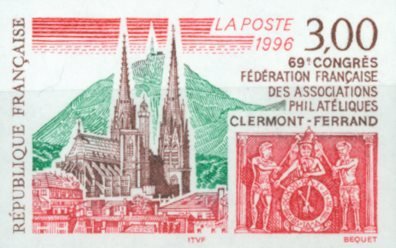 Frankrig 1996 - YT 3004a - Utakket - Postfrisk