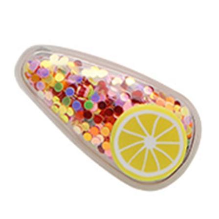 Snap Hårklämma Frukt Transparent Söt hår Spänne Styling Accessoarer för flickor Skolfest Semester Människor Inga människor Plats