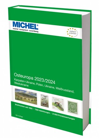 MICHEL - Østeuropa 2023/2024 - Frimærkekatalog