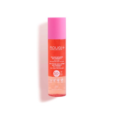 ROUGJ Suntech Solare Bifasico SPF50+ Anti-Age 200ml - Spray solare corpo alta prot.
