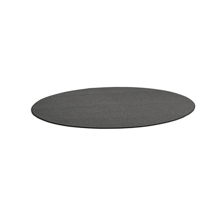 Round rug ADAM, Ø 3000 mm, grey