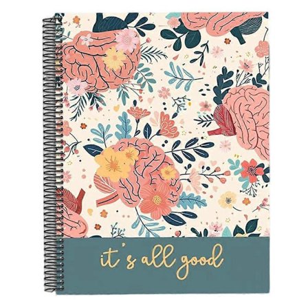 Mental helse stemningsdagbok 90-dagers sporer for angst, stress, søvn og egenpleie