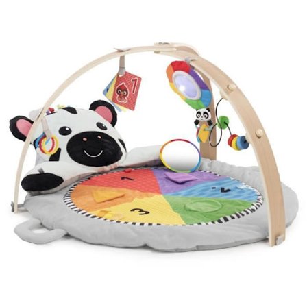 BABY EINSTEIN ZEN LE ZEBRE Puuleikkimatto, monisensoriset lelut, STEAM-peili, vauvojen lahja 0M+