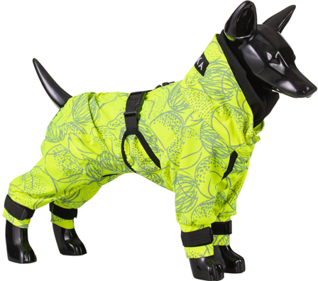 PAIKKA Rain Suit 25-30 cm Neon