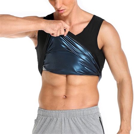 Sweat Sauna Vest Body Shapers Väst MEN