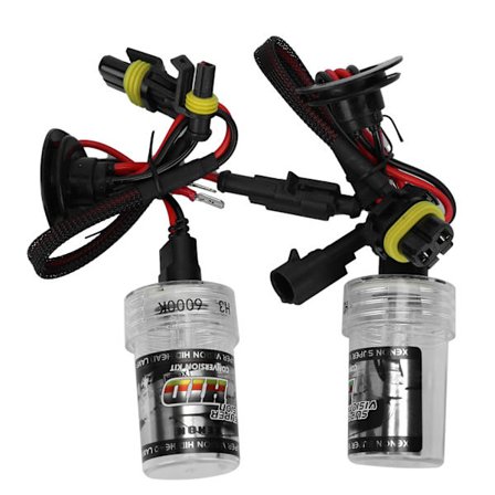 H3 LED-strålkastarlampa 35W 6000K 3250LM Hög Luminans Vitt Ljus Bil Framlampa